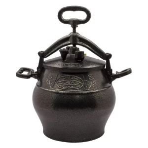 Афганский казан Rashko Baba черный 5л (3-4 персоны), с ручками, арт. АКн-5
